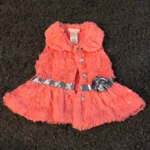 Little lass size 12M vest